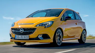 Vauxhall Corsa GSi front tracking