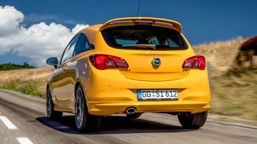 Vauxhall Corsa GSi rear tracking