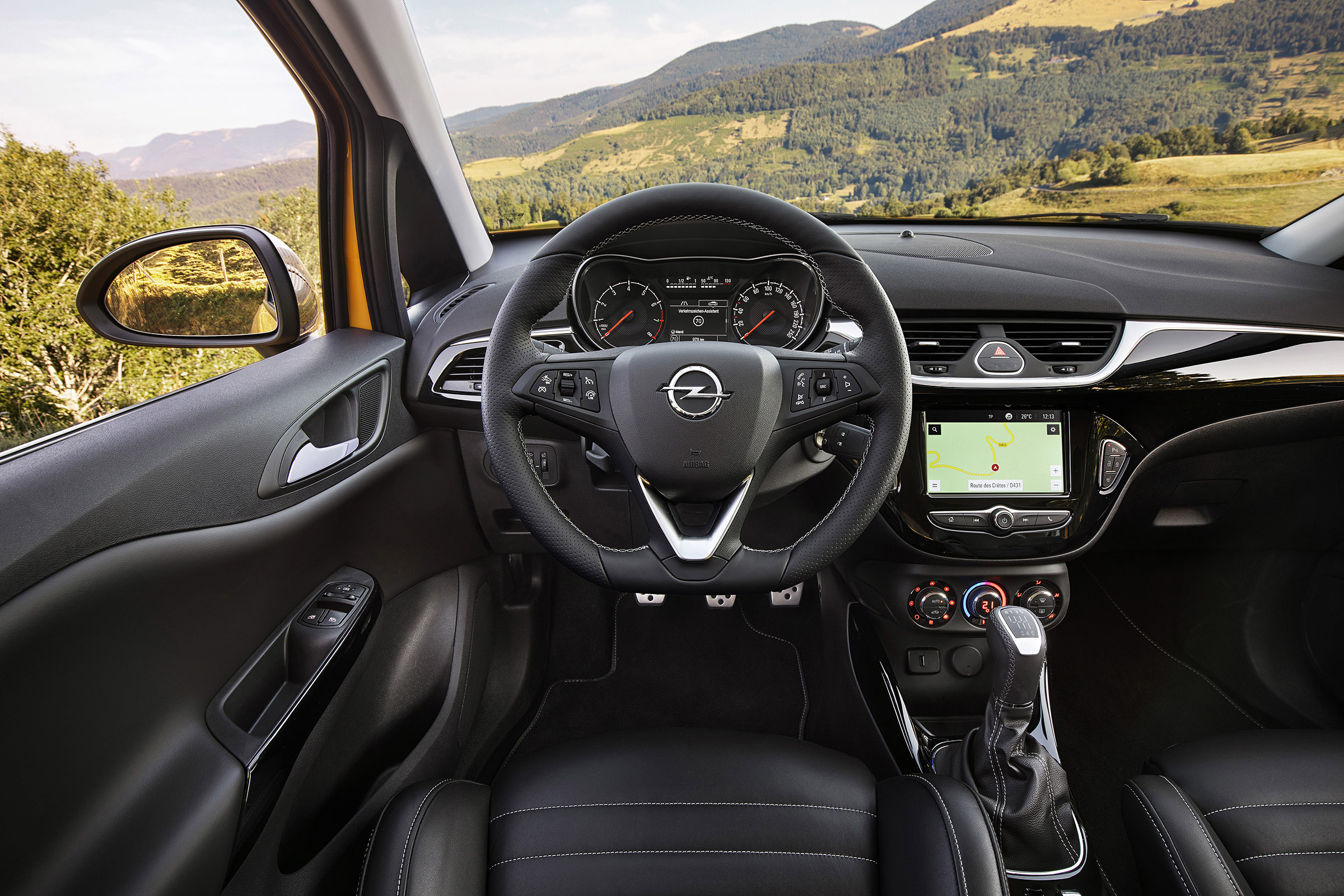 Vauxhall Corsa GSI dashboard