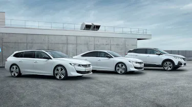 Peugeot 508 and 3008 hybrid models