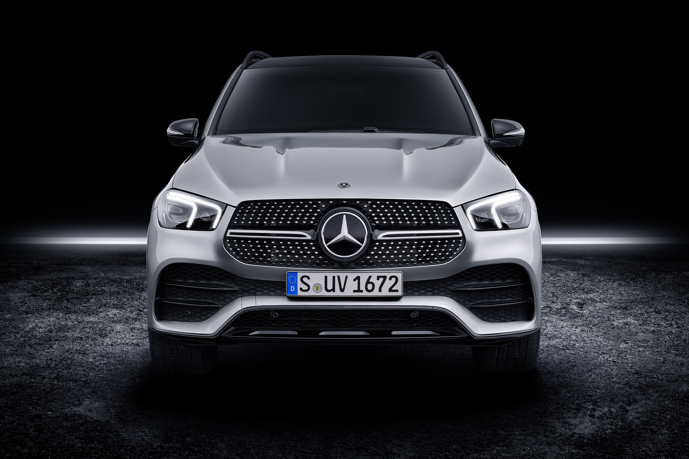 2019 Mercedes GLE front