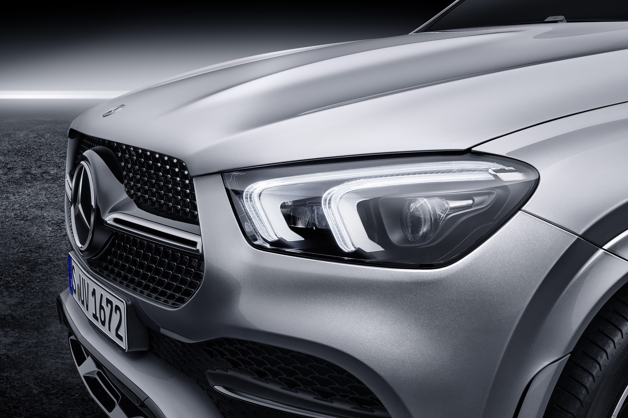 2019 Mercedes GLE light