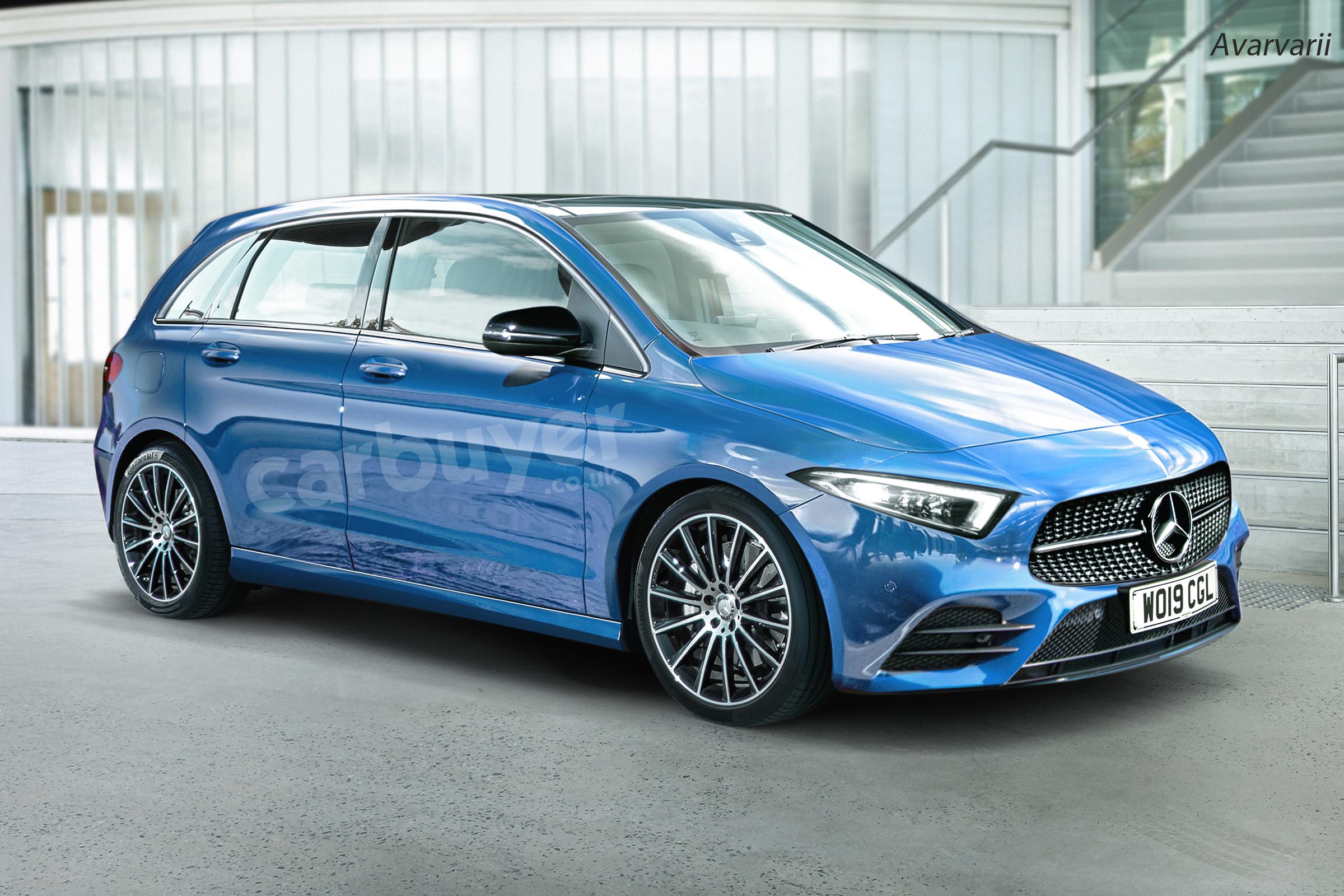 Mercedes B-Class front