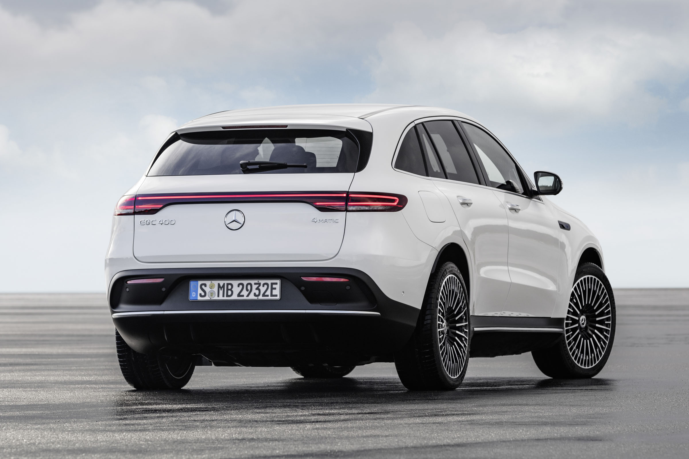 Mercedes EQC rear