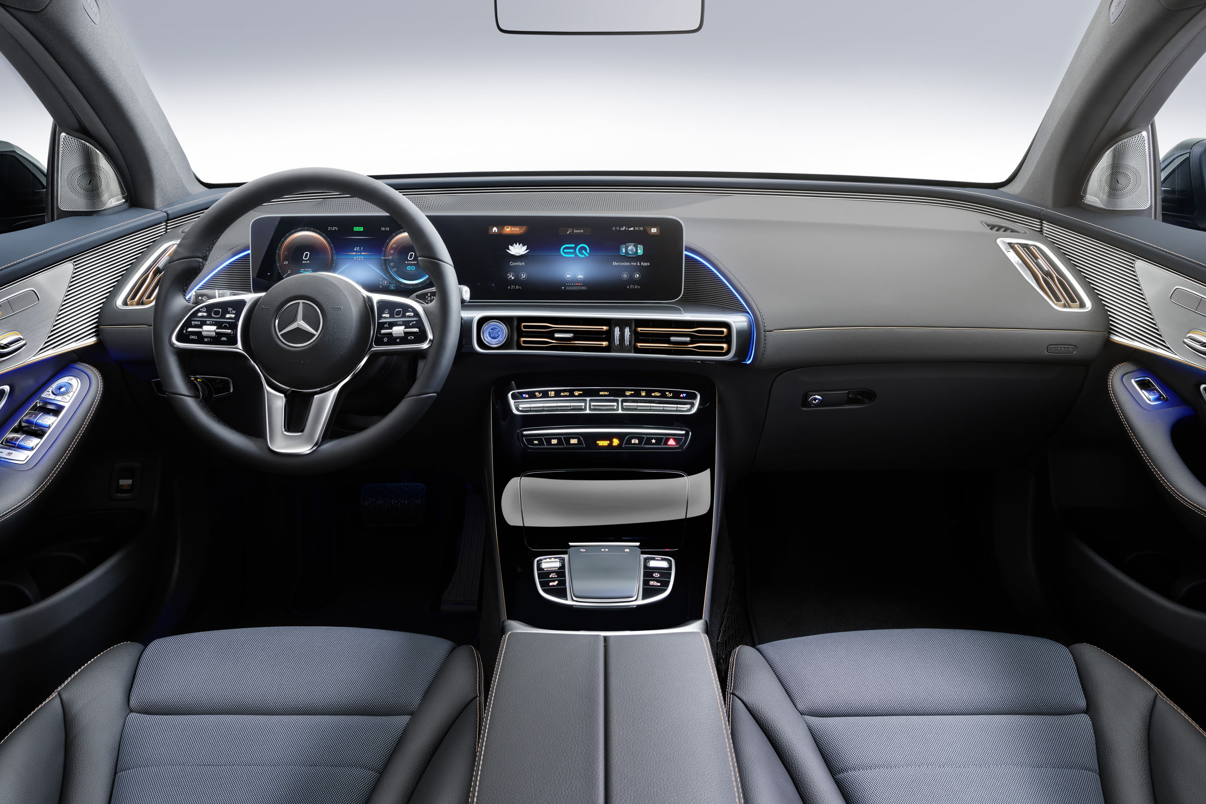 Mercedes EQC interior