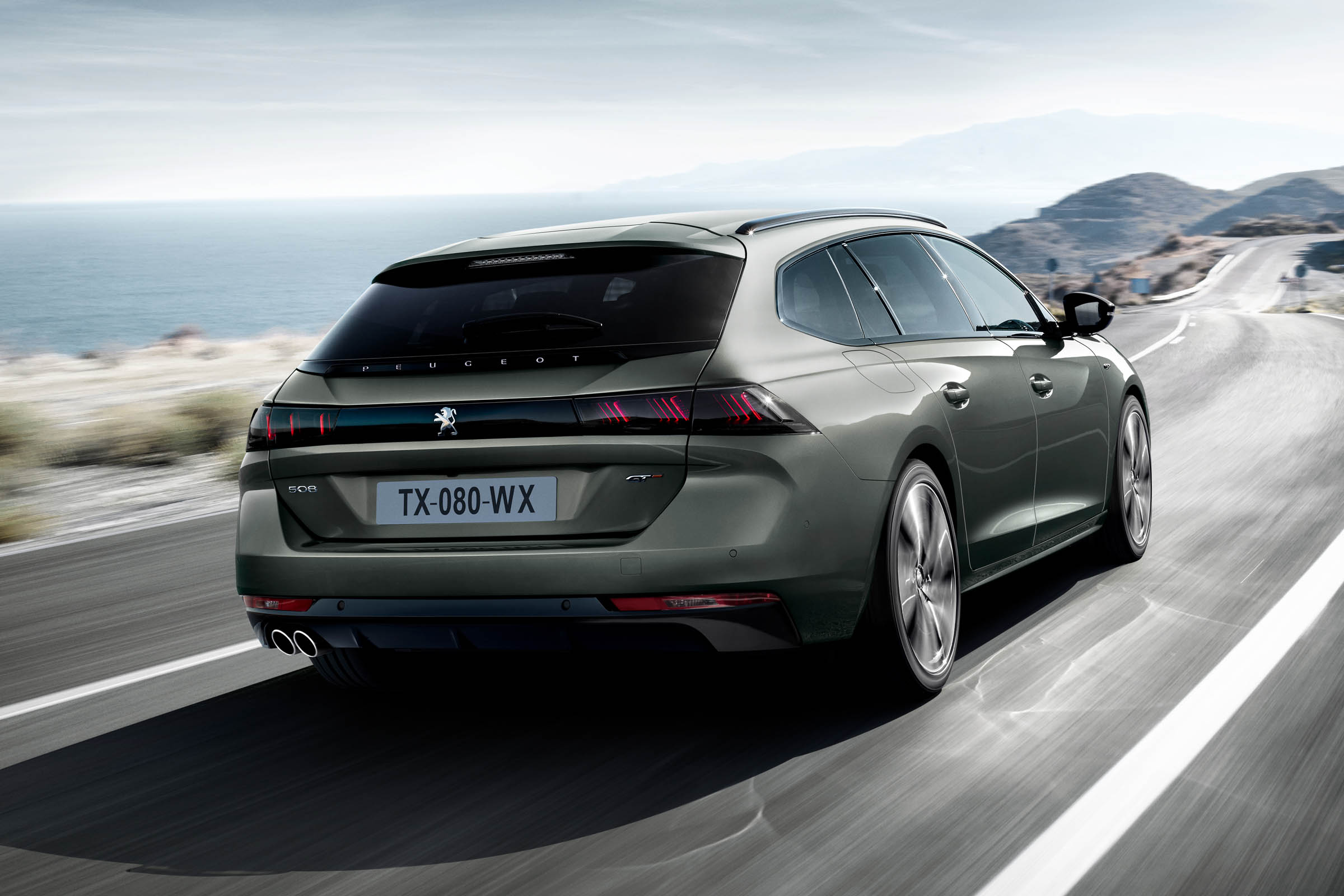 Peugeot 508 SW rear