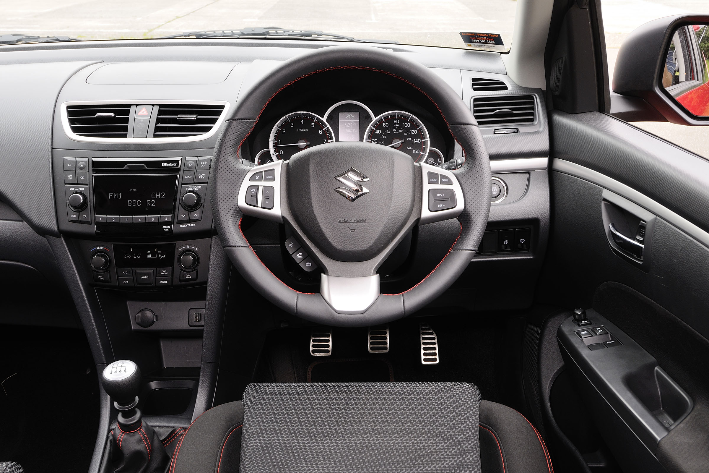 Suzuki Swift Sport interior