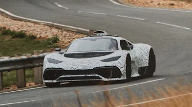 Mercedes-AMG ONE on test at Millbrook, Bedfordshire