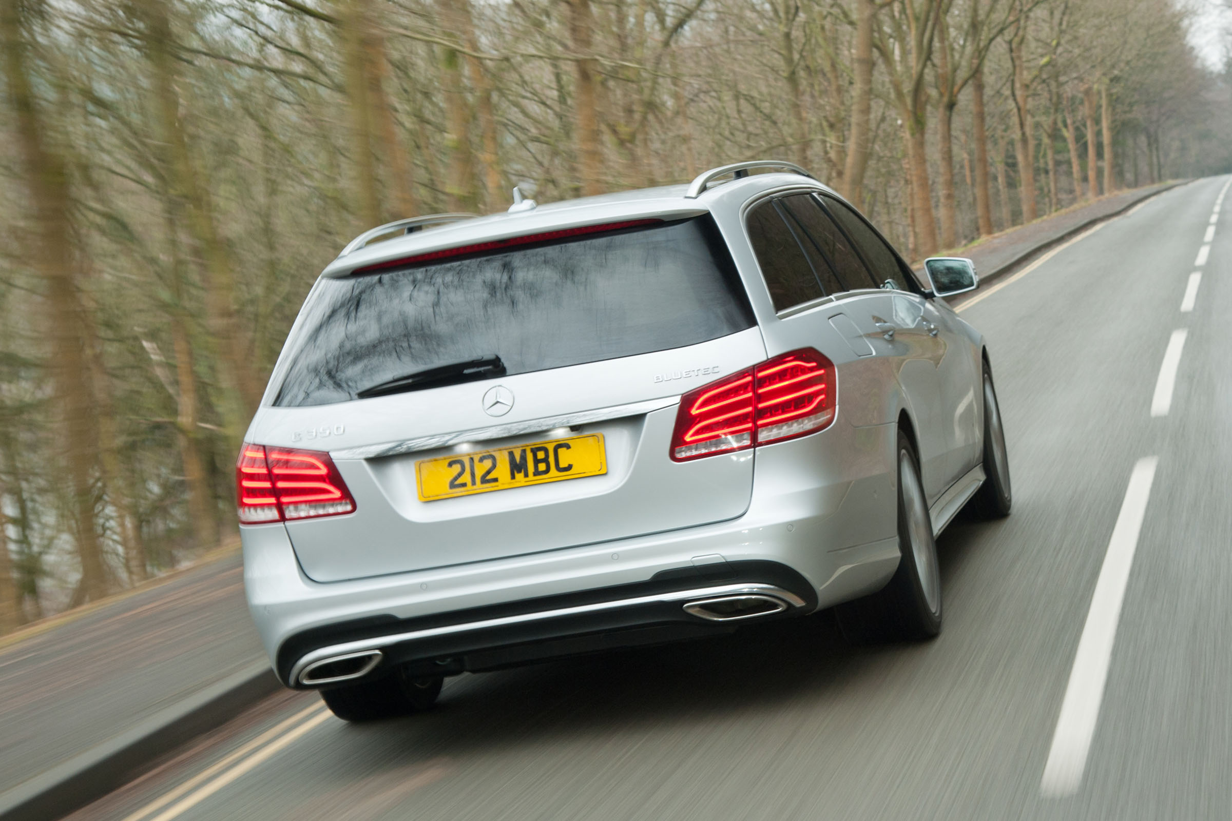 Mercedes E-Class estate rear