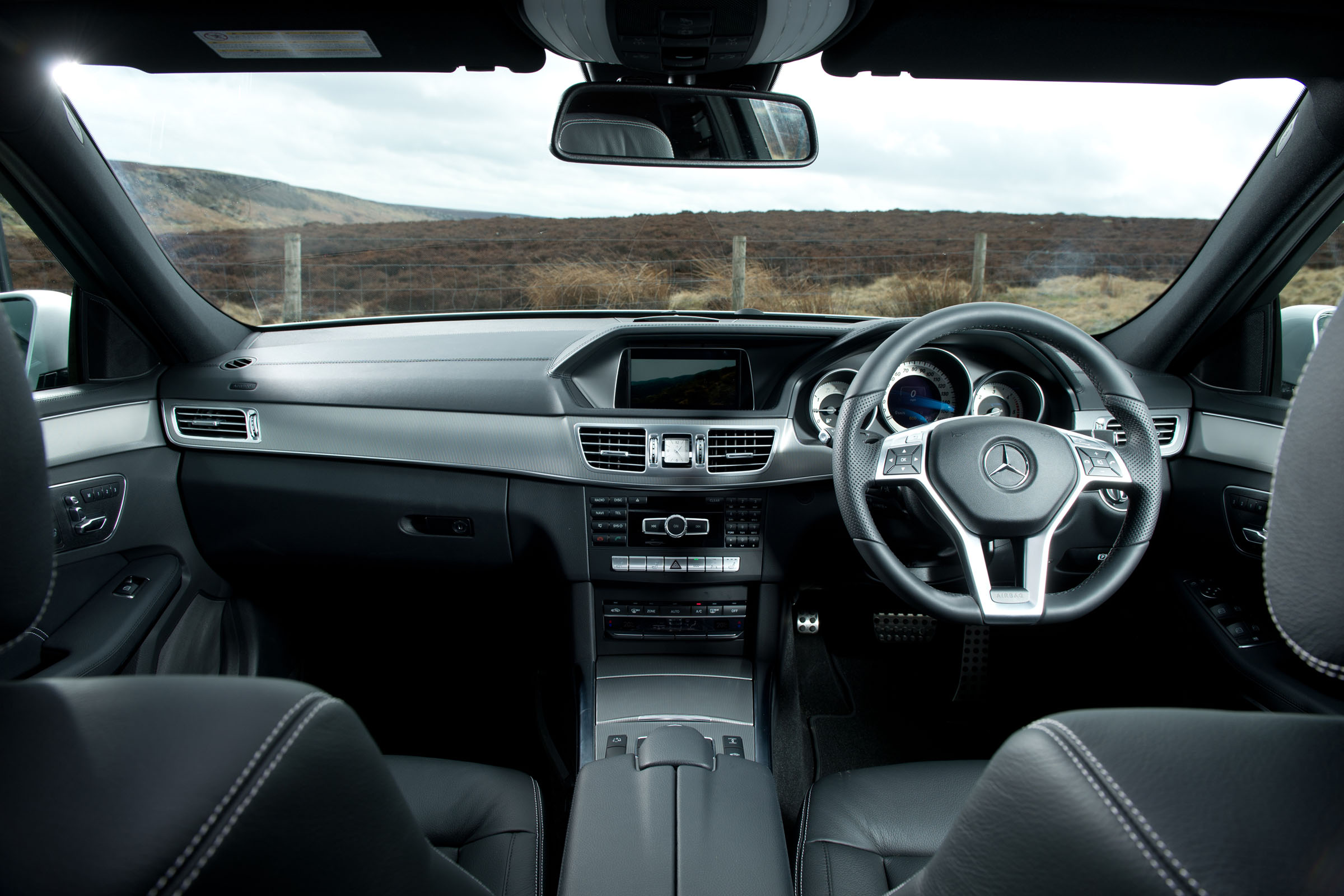 Mercedes E-Class estate interior
