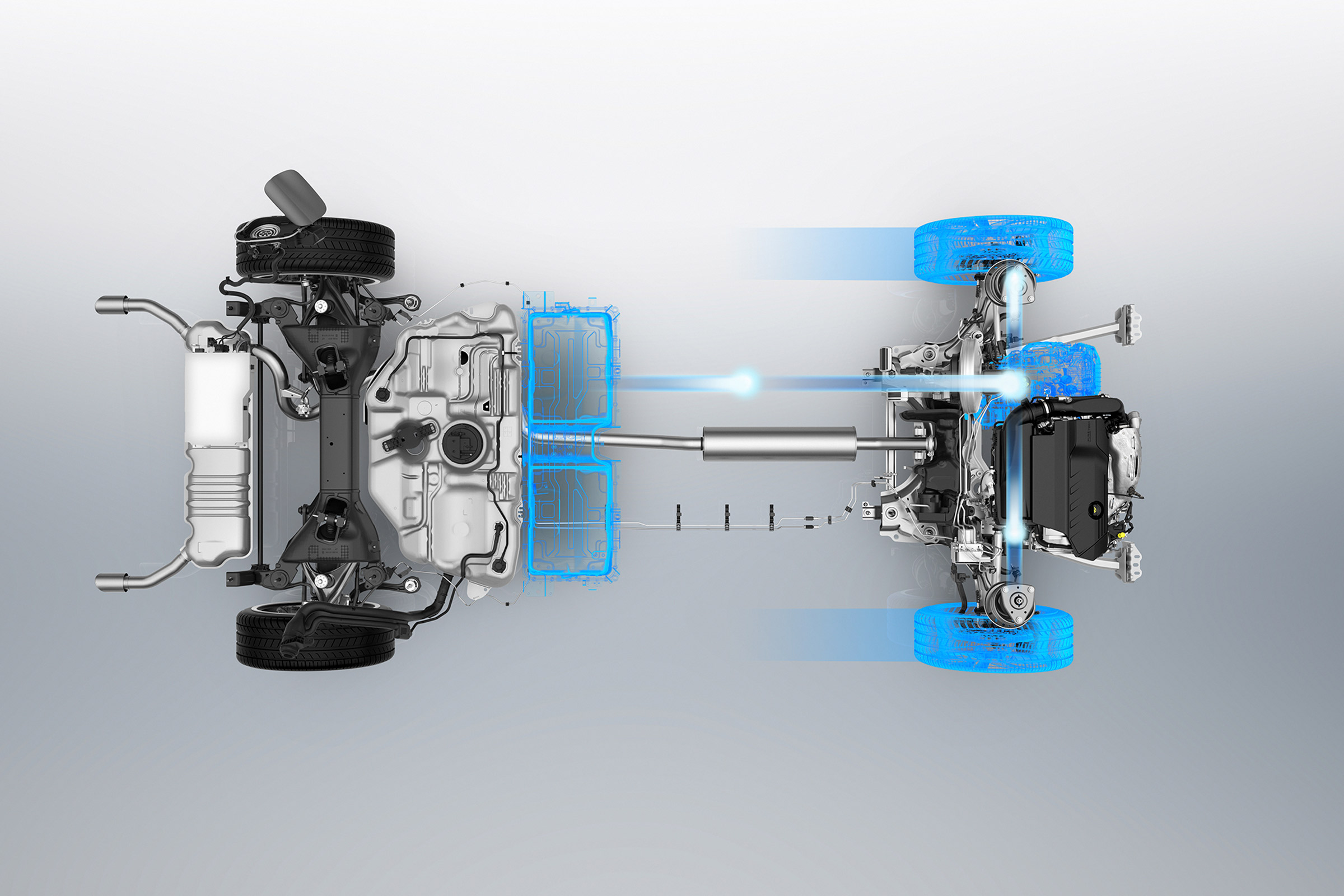 Peugeot 508 plug-in hybrid diagram