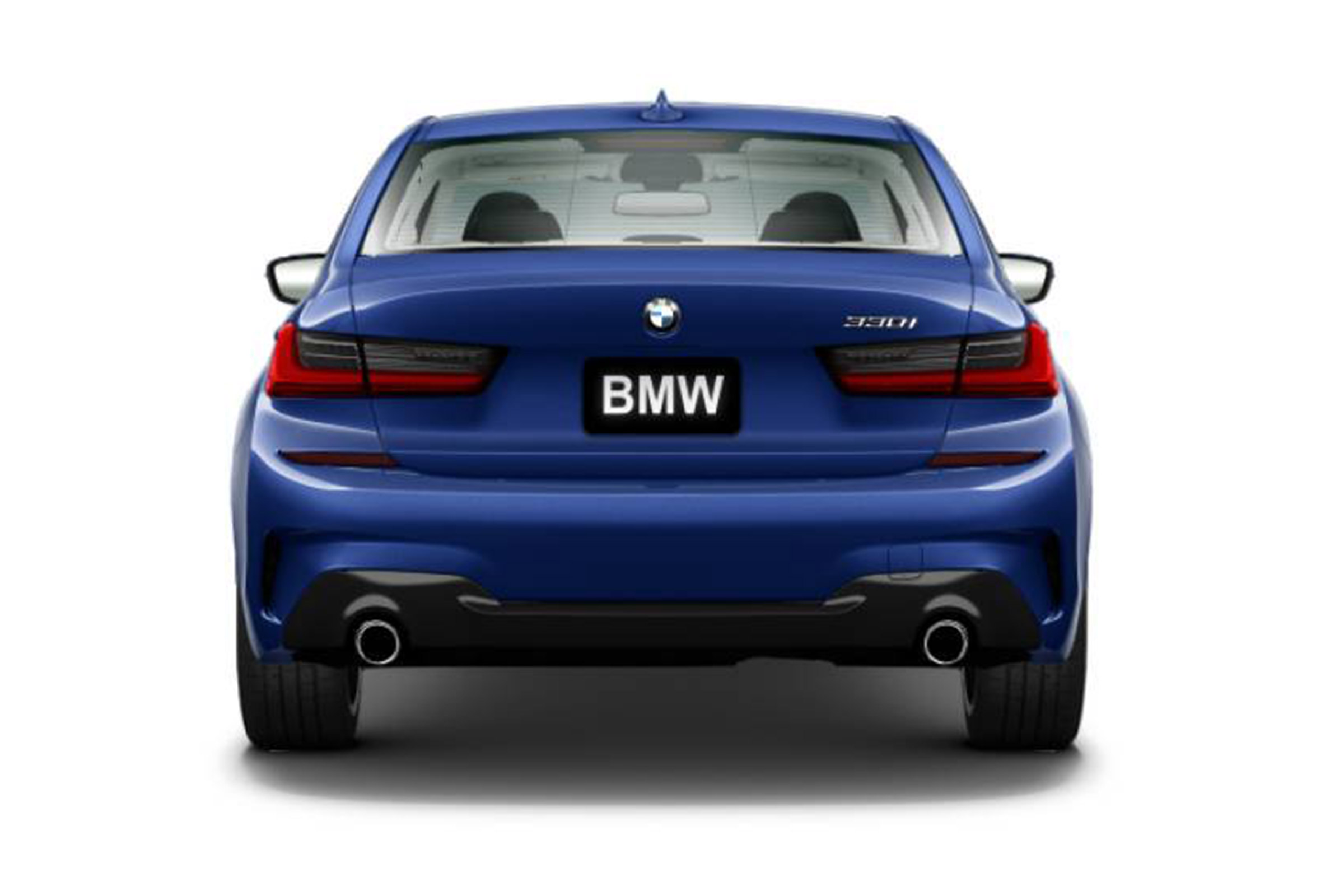 BMW 3 Series 2019 press rear
