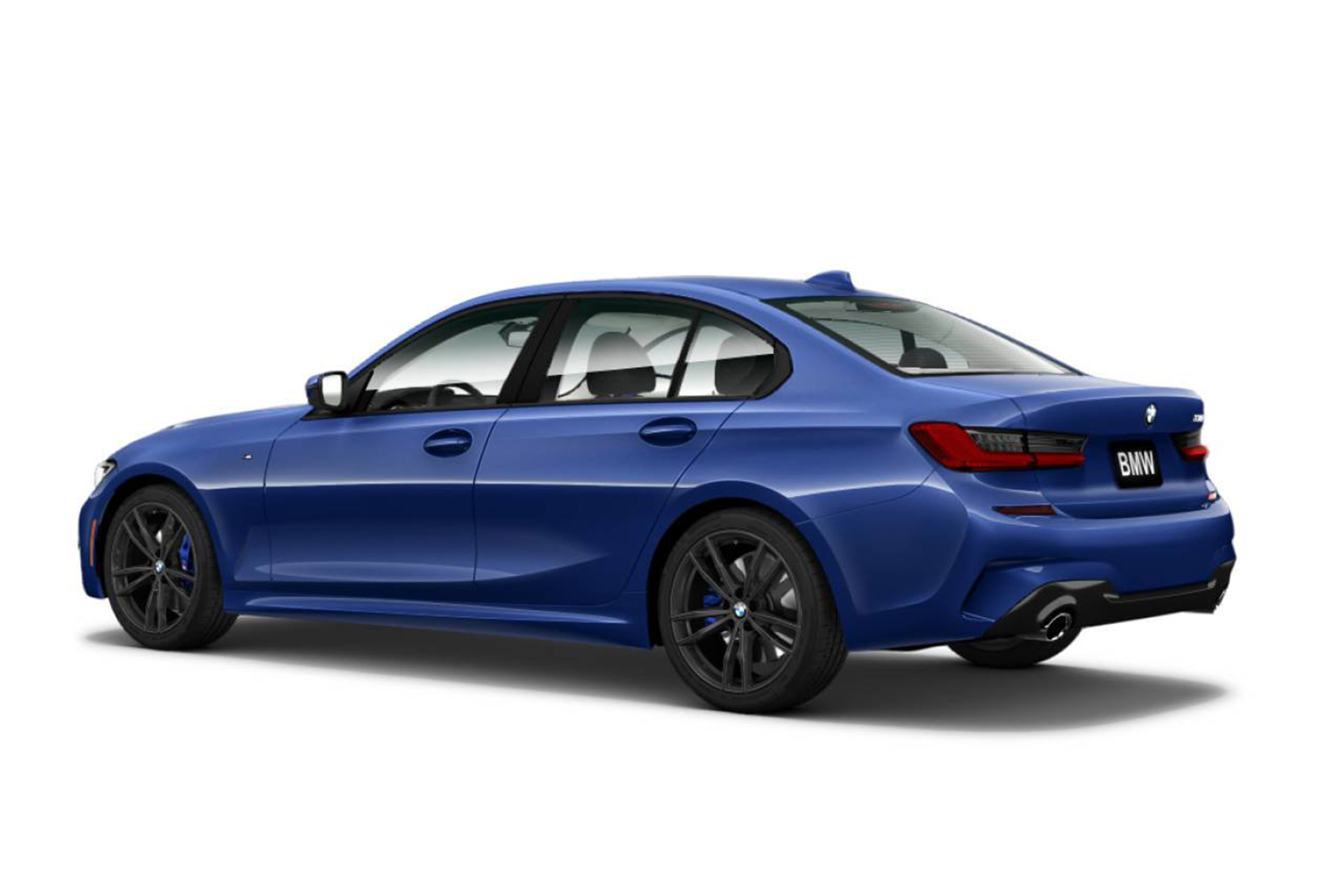 BMW 3 Series 2019 press rear quarter