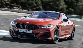BMW M850i front