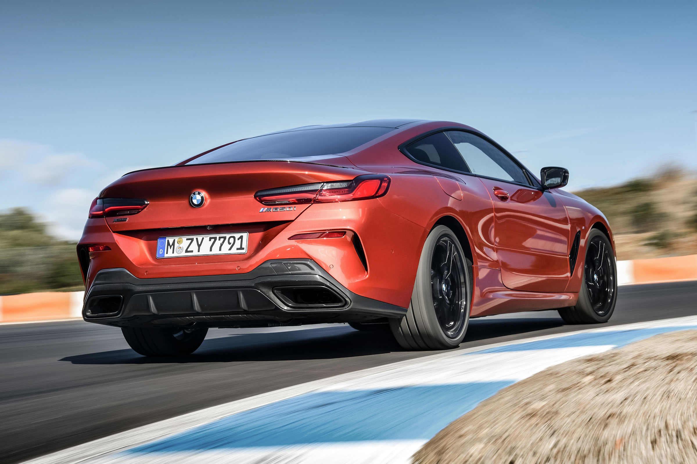 BMW M850i rear