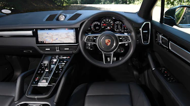 Porsche Cayenne S dashboard shot