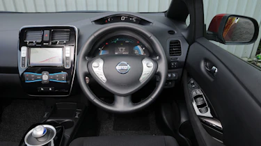 Nissan Leaf interior
