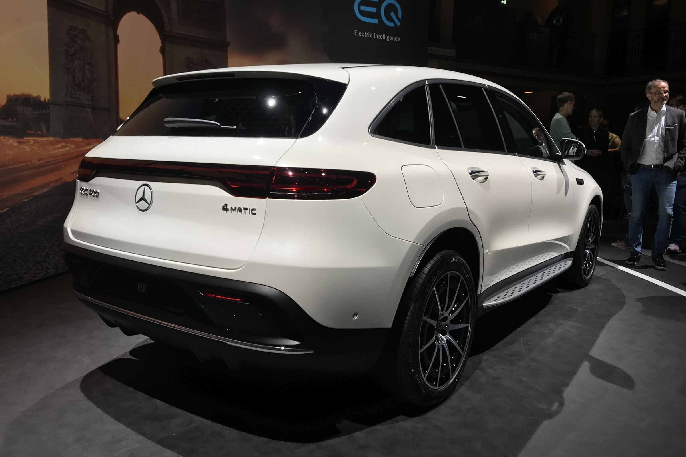 Mercedes EQC rear