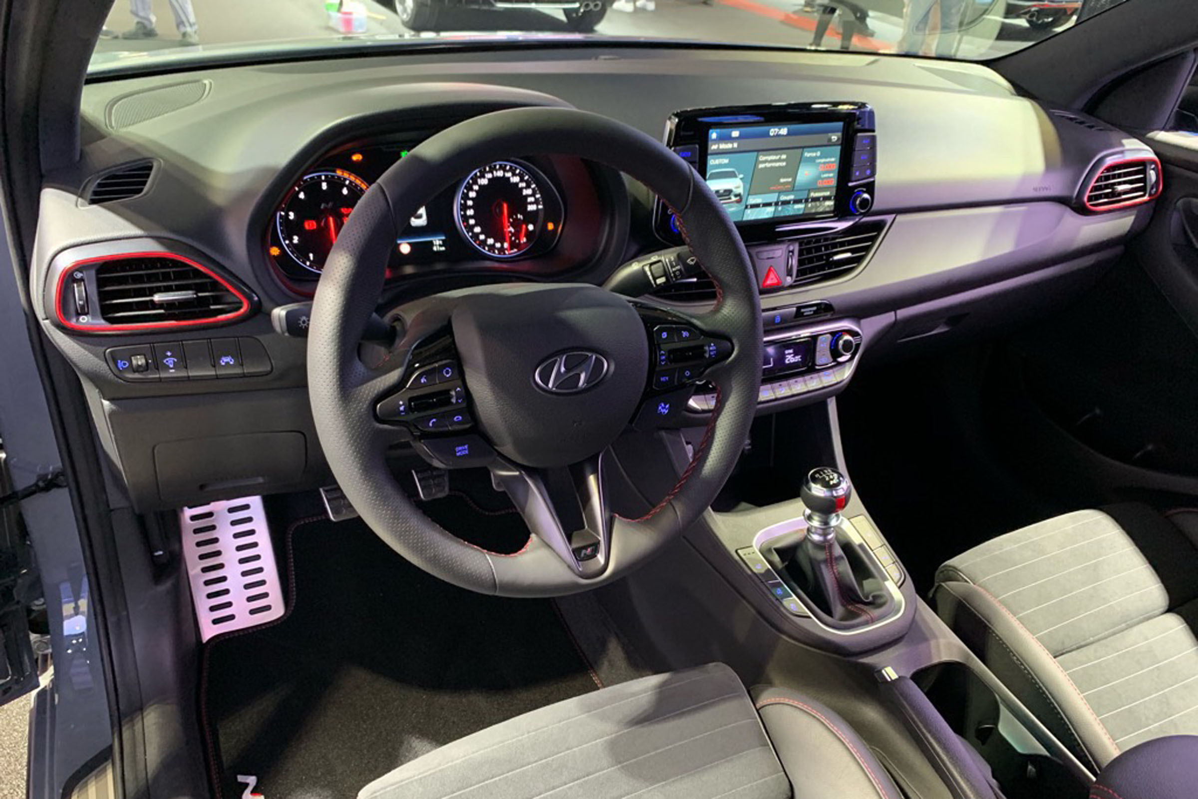 Hyundai i30 Fastback N interior