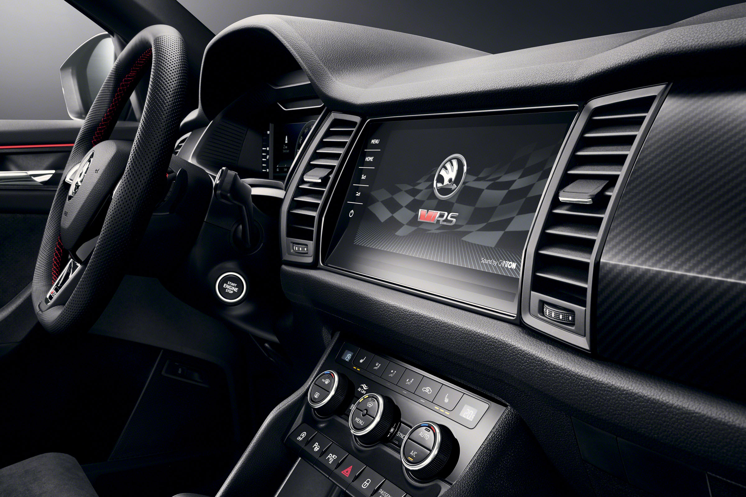 2018 Skoda Kodiaq vRS infotainment
