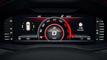 2018 Skoda Kodiaq vRS digital dials