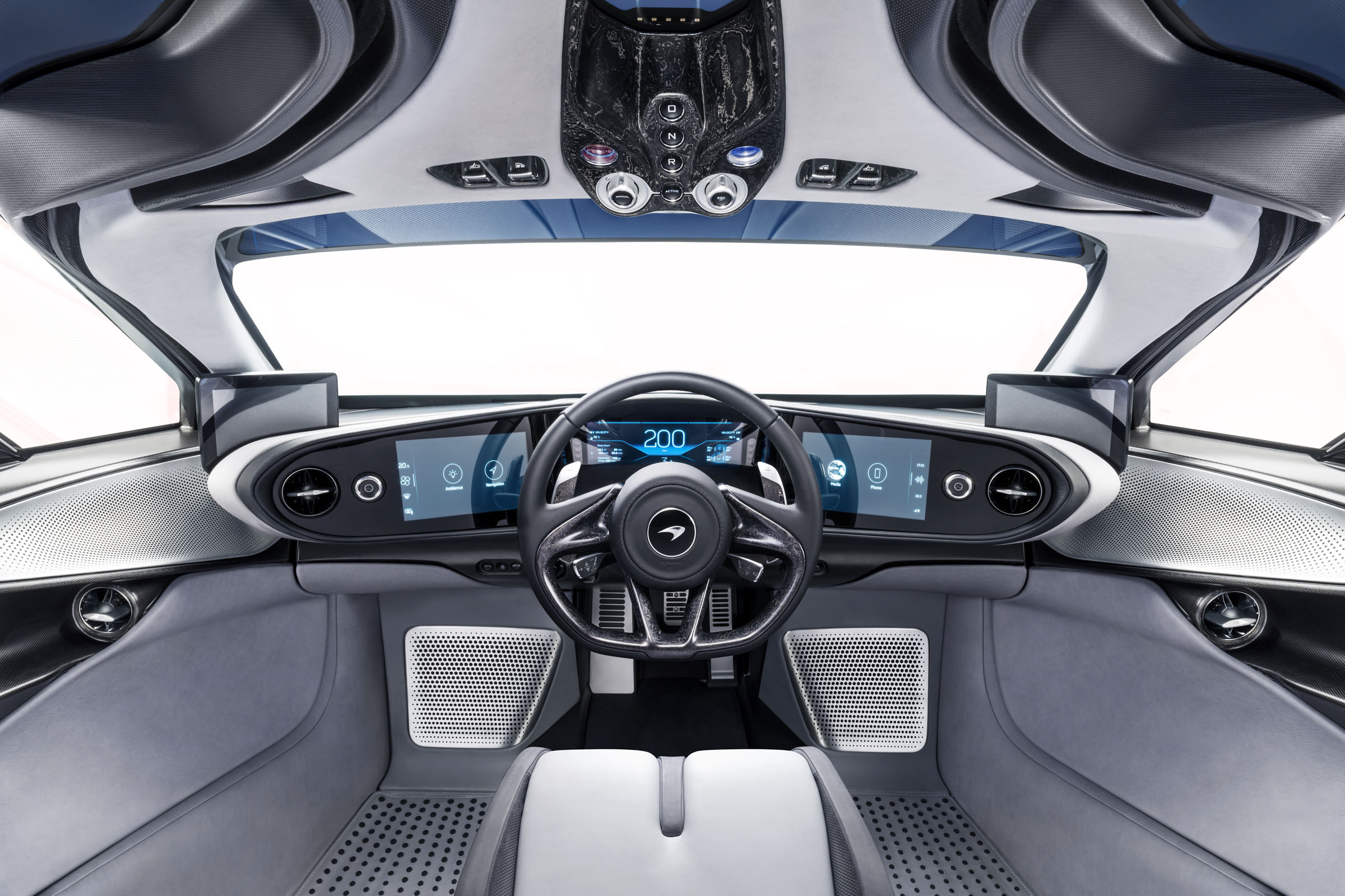 2020 McLaren Speedtail interior