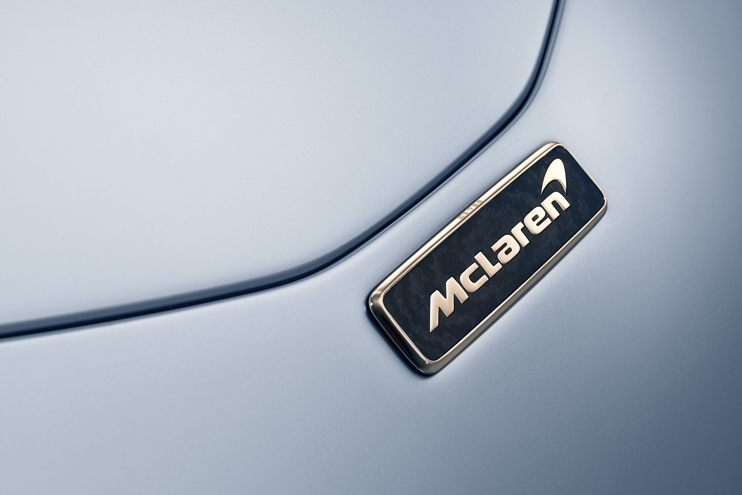 2020 McLaren Speedtail badge