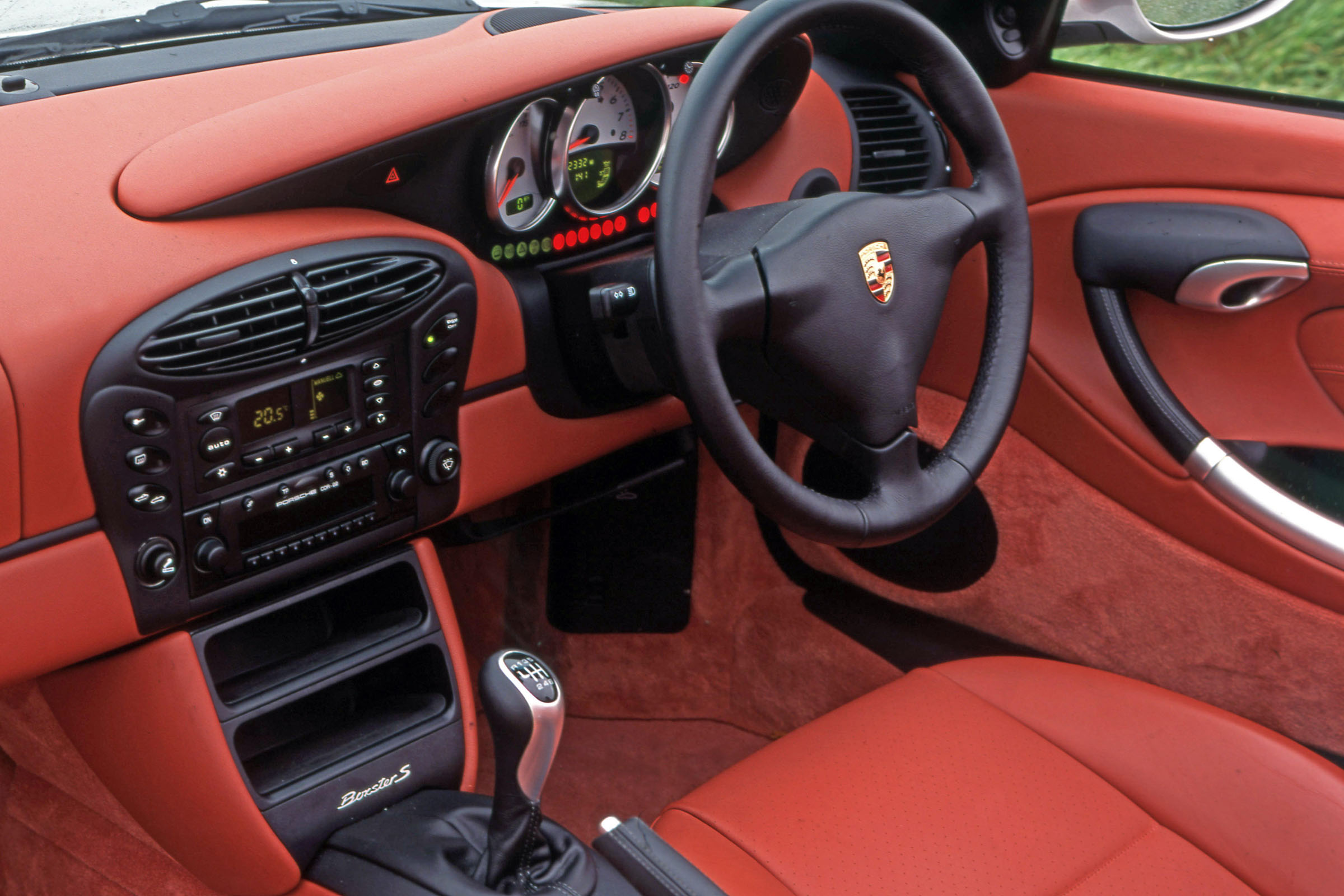 Porsche Boxster S interior