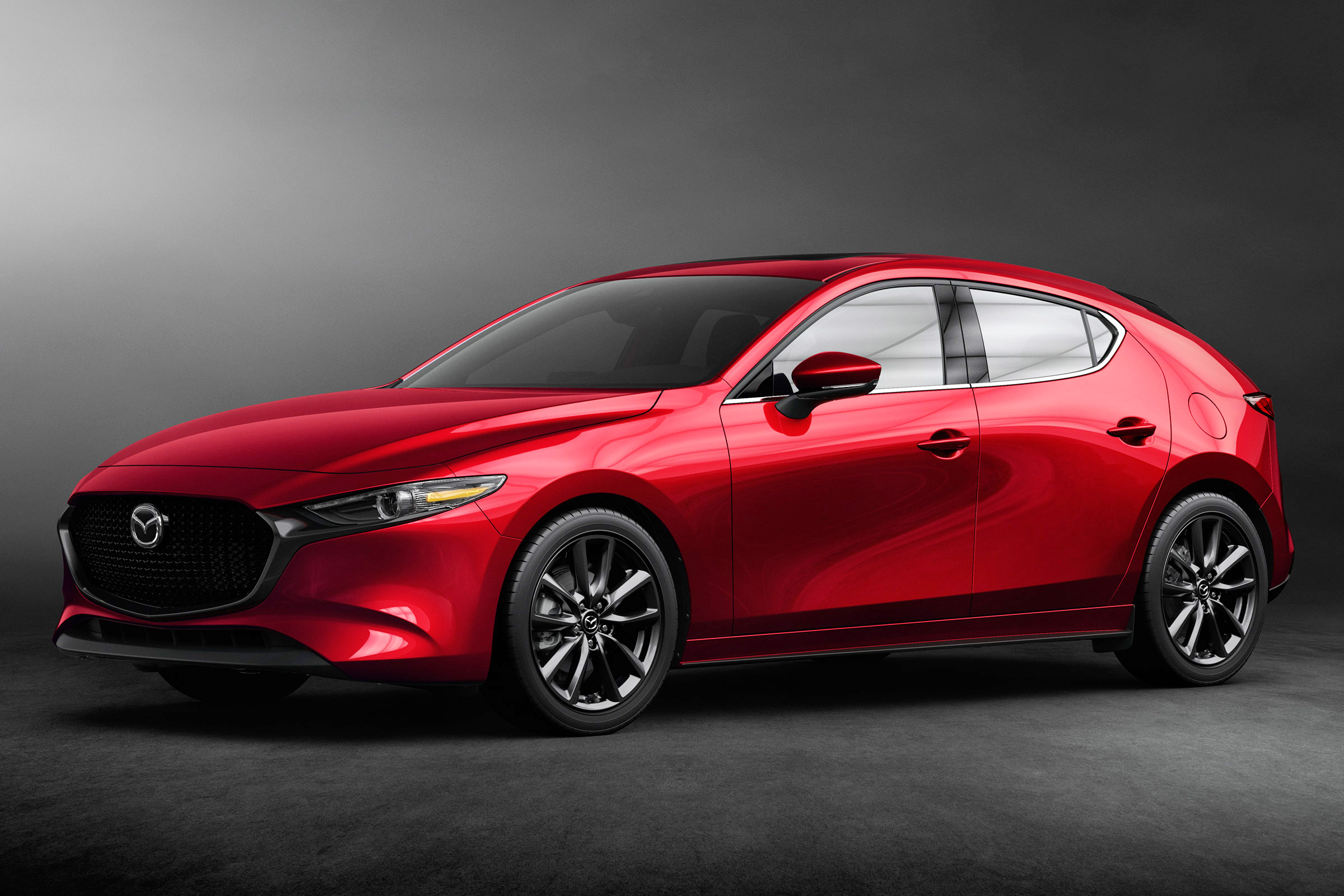 2019 Mazda3 hatchback front