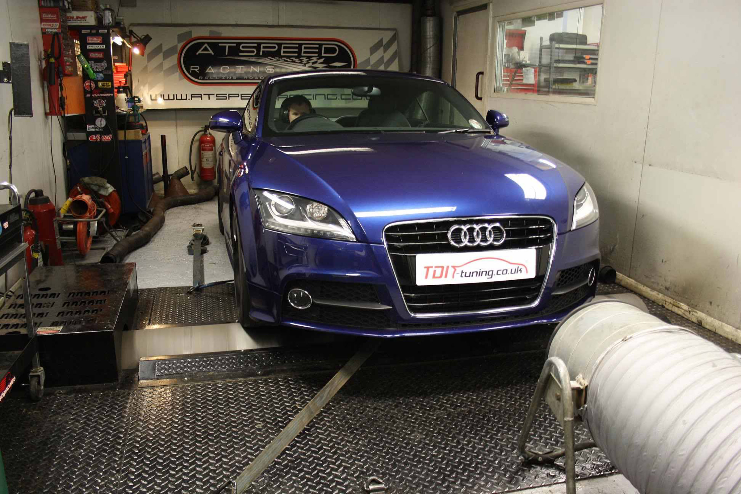 Audi on dyno