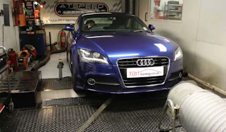 Audi on dyno
