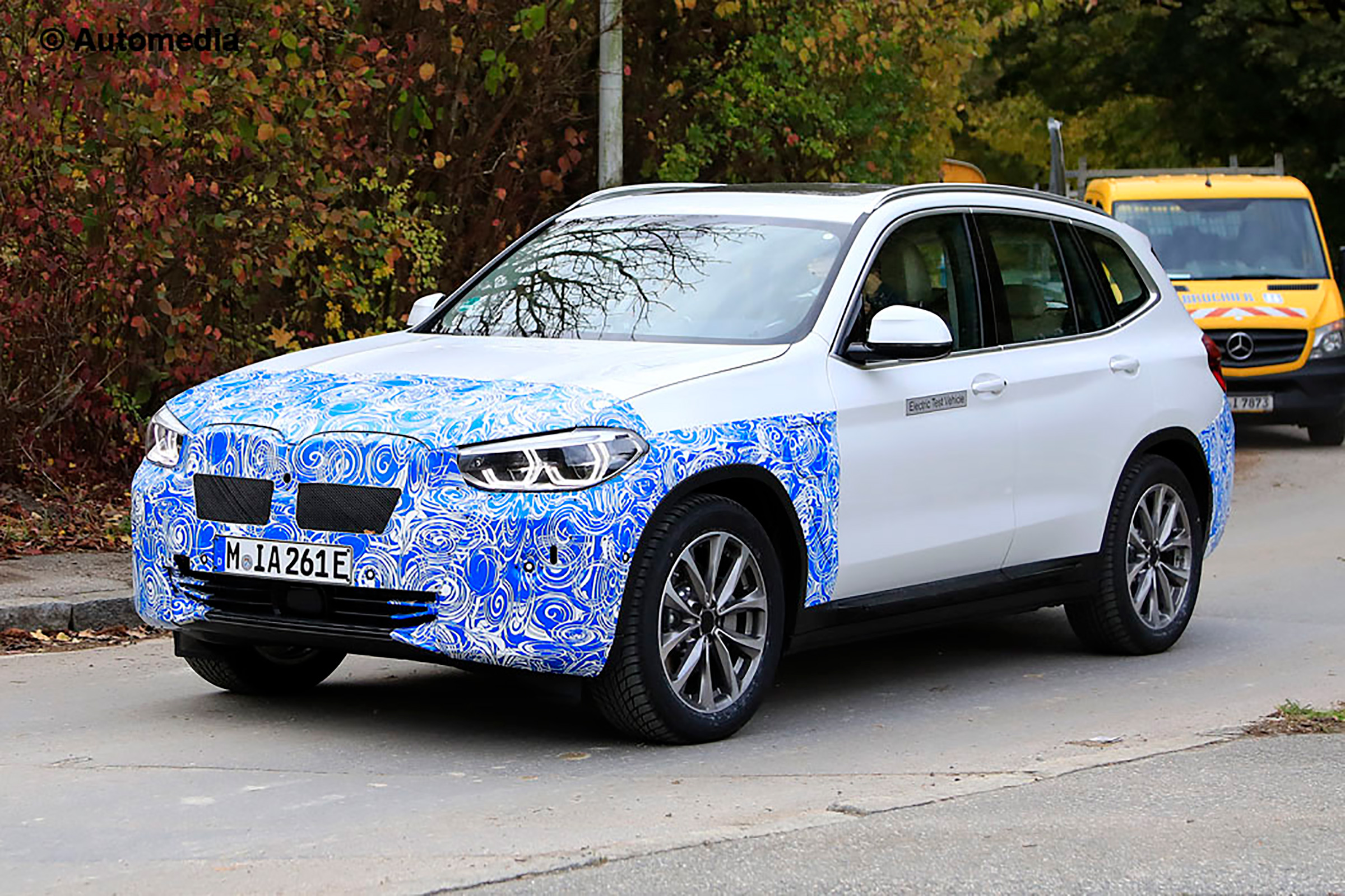 The BMW iX3 is the first all-electric SUV from the German brand