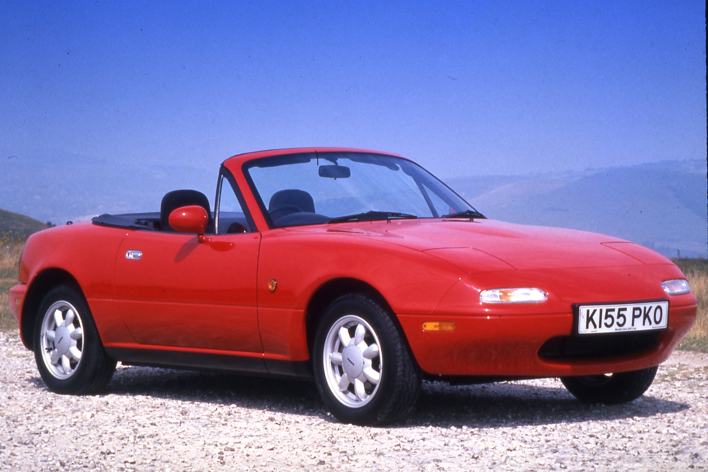 The first-generation Mazda MX5 (NA) wore its influnces on its sleeve – most notably the British Lotus Elan of the 1960s.