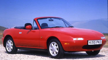 The first-generation Mazda MX5 (NA) wore its influnces on its sleeve – most notably the British Lotus Elan of the 1960s.