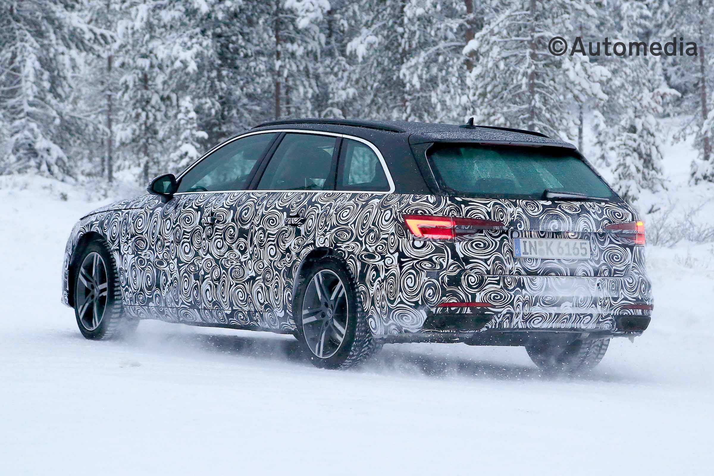 Updated 2019 Audi Avant rear view