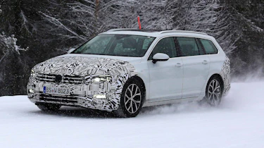 2019 Volkswagen Passat Estate spy shot front