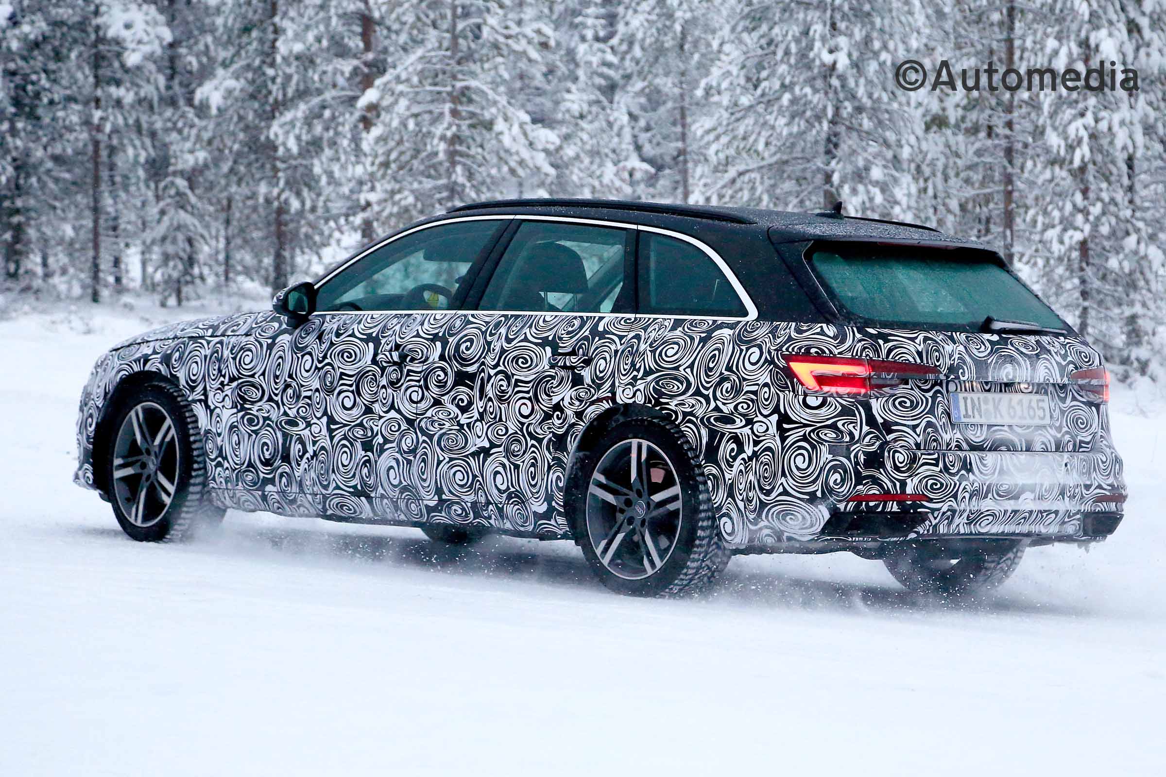 Updated 2019 Audi Avant rear view
