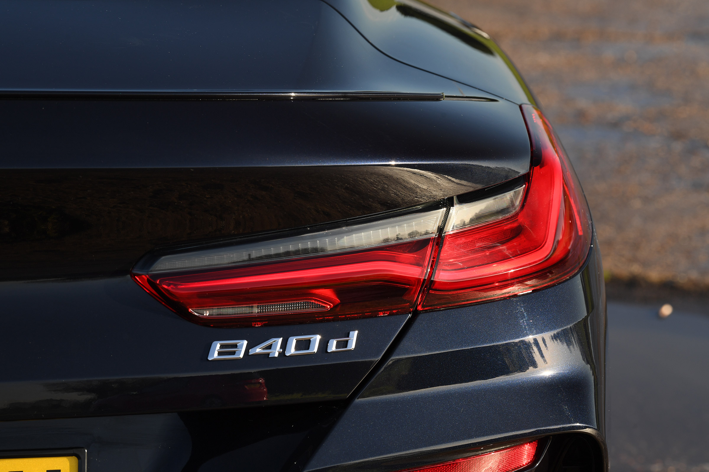 BMW 840d badge