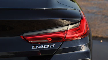 BMW 840d badge