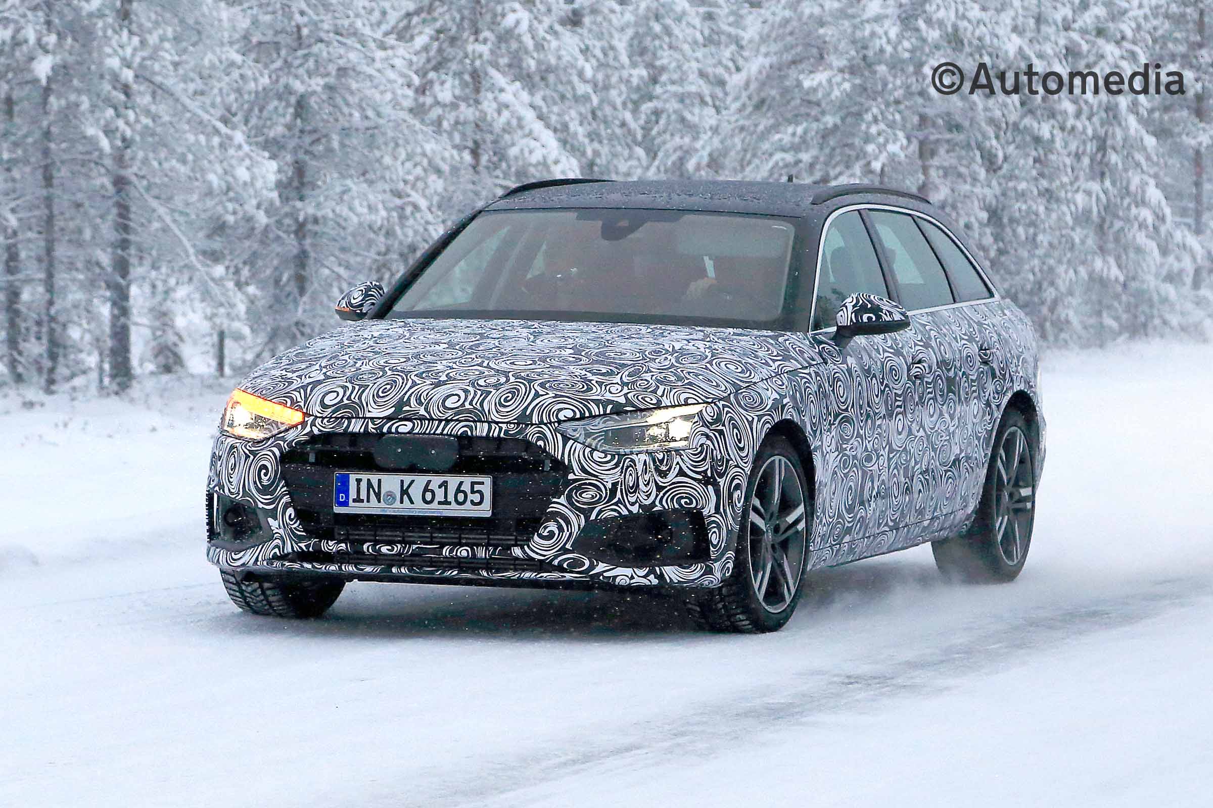 Updated 2019 Audi Avant front view
