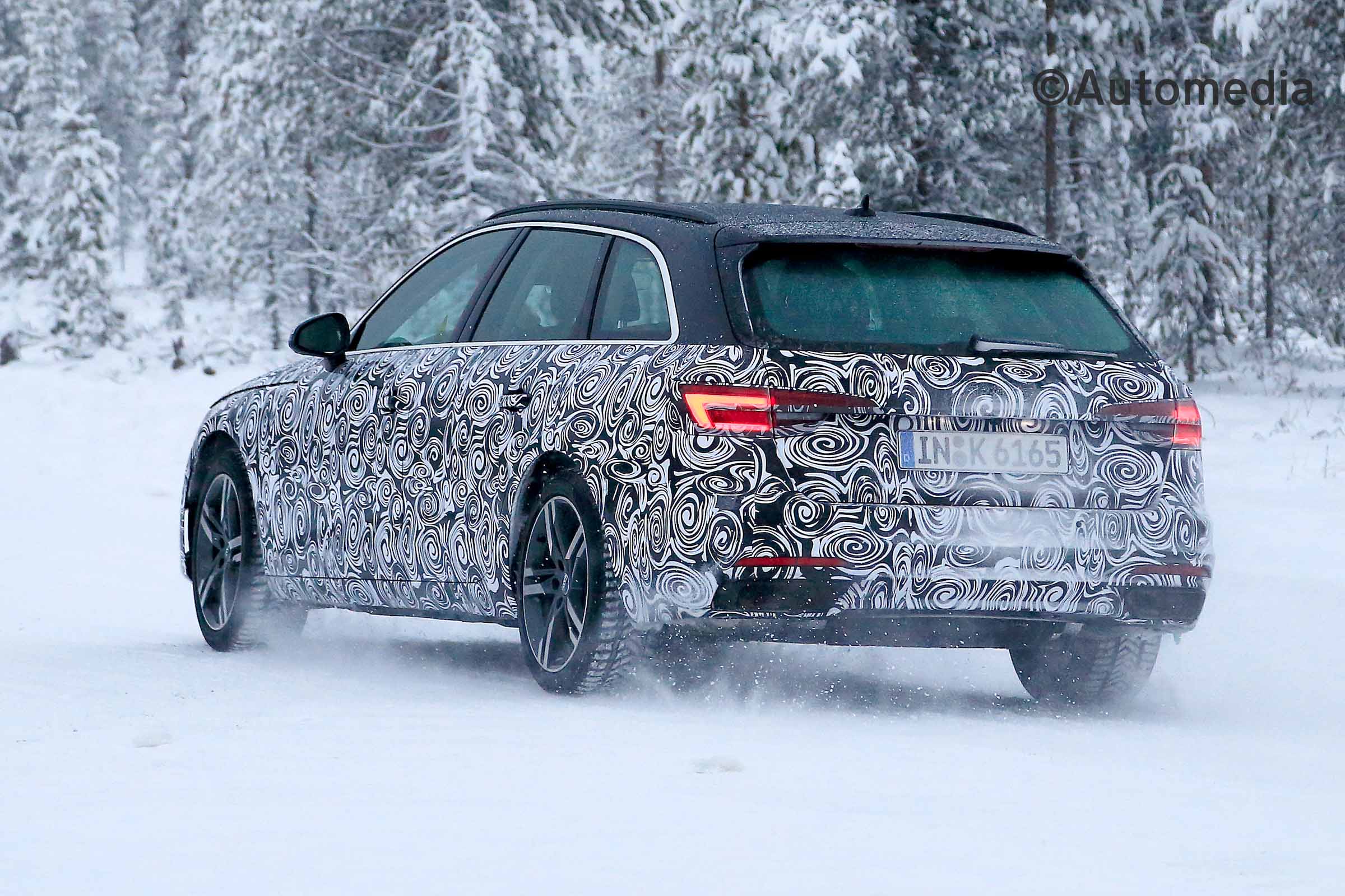 Updated 2019 Audi Avant rear view