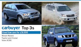 top 3 used tow cars for £9k