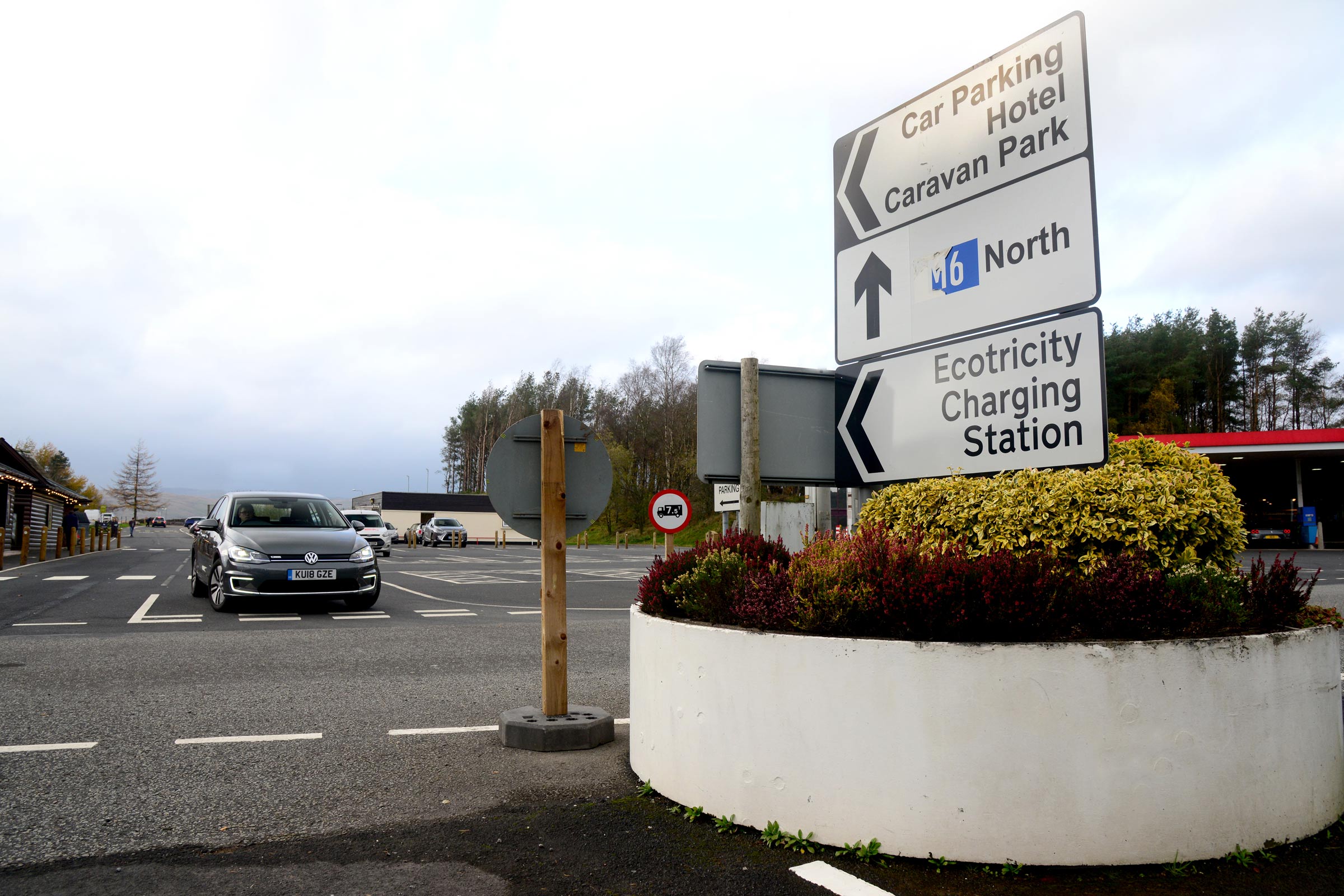 VW e-golf cornwall to scotland