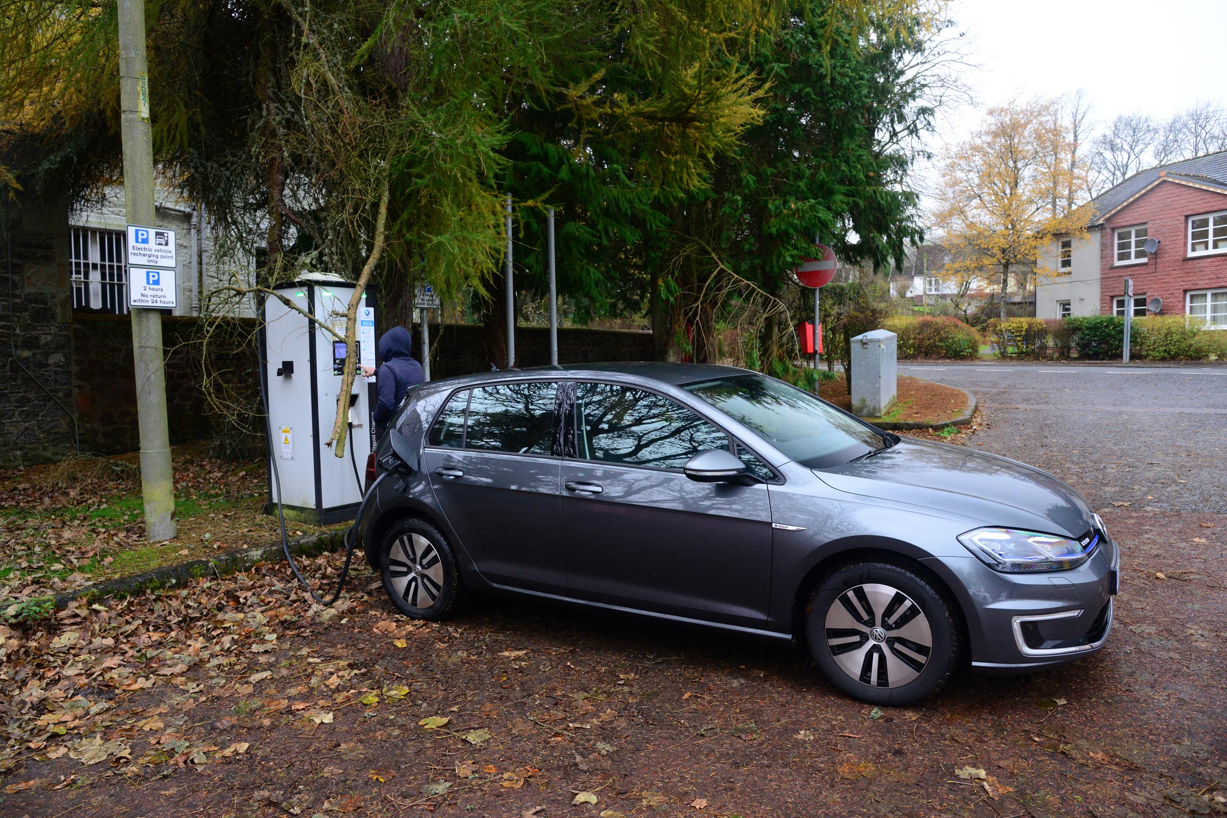 VW e-golf cornwall to scotland