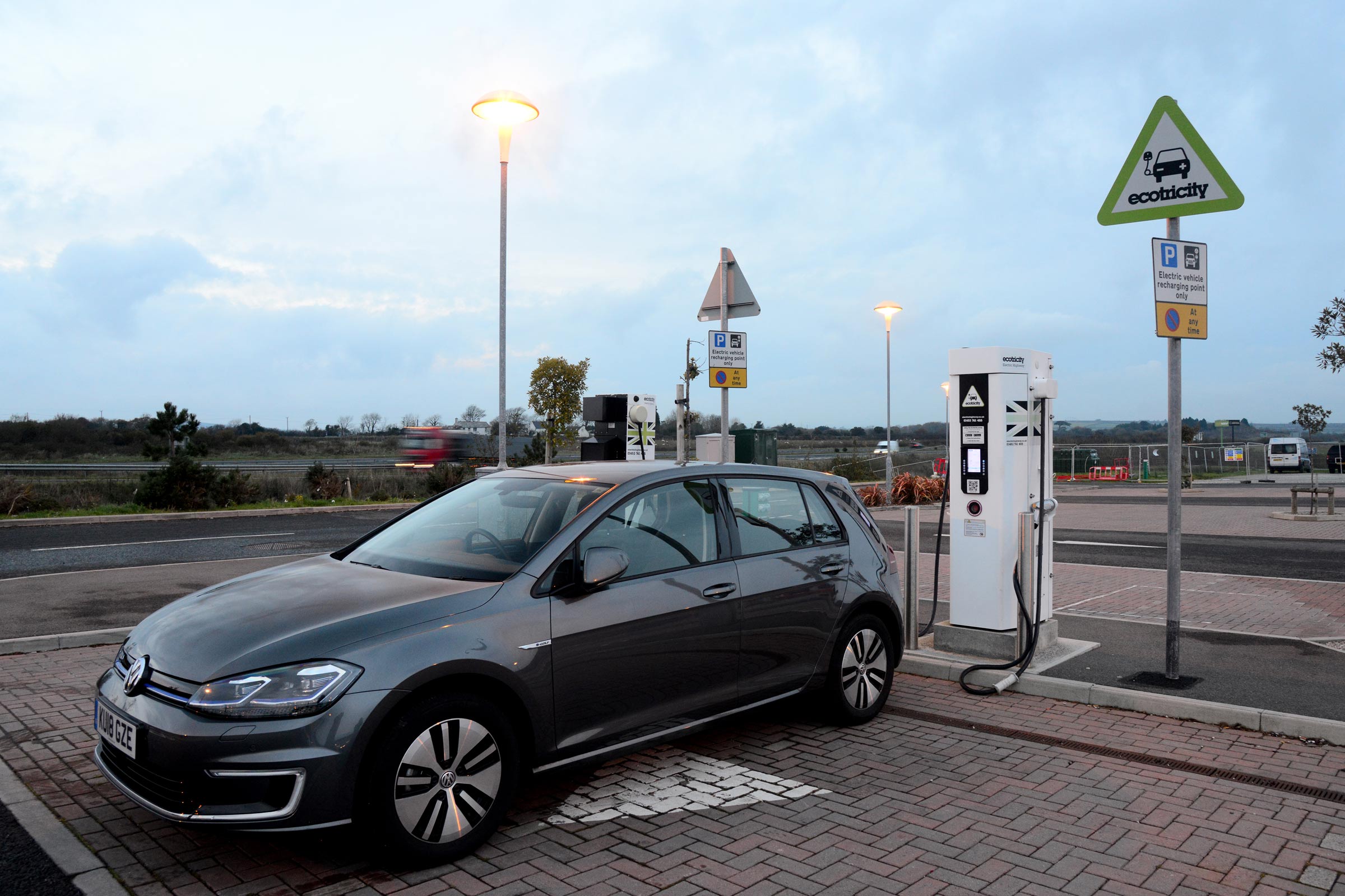 VW e-golf cornwall to scotland