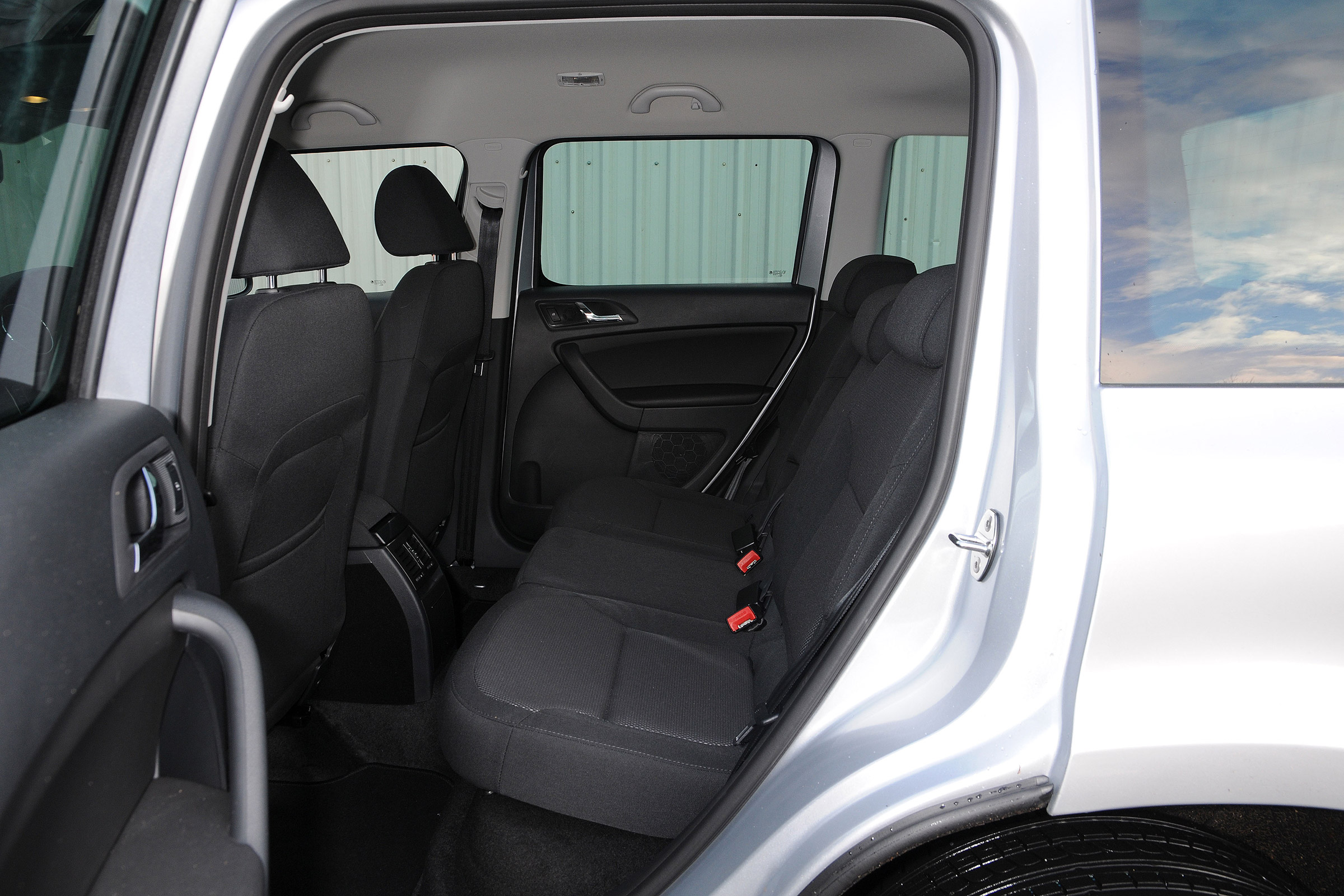 Skoda Yeti rear seats
