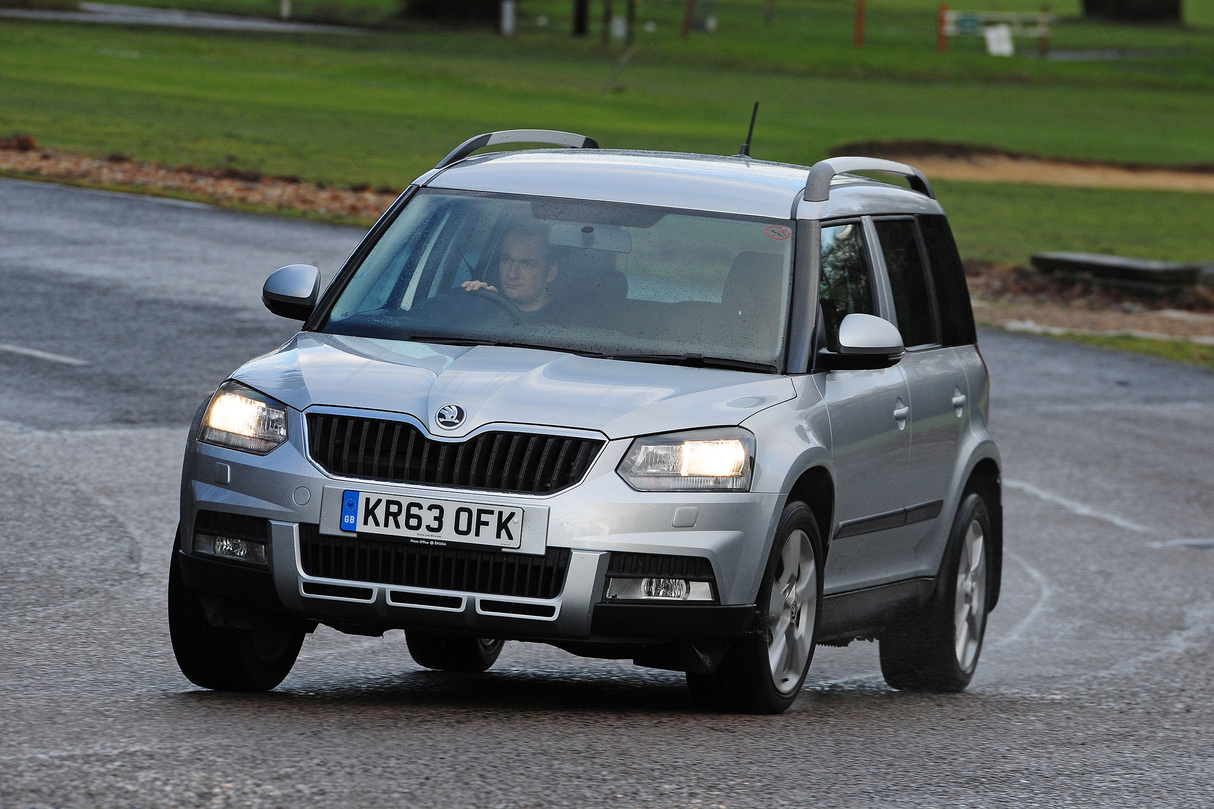 Skoda Yeti corner