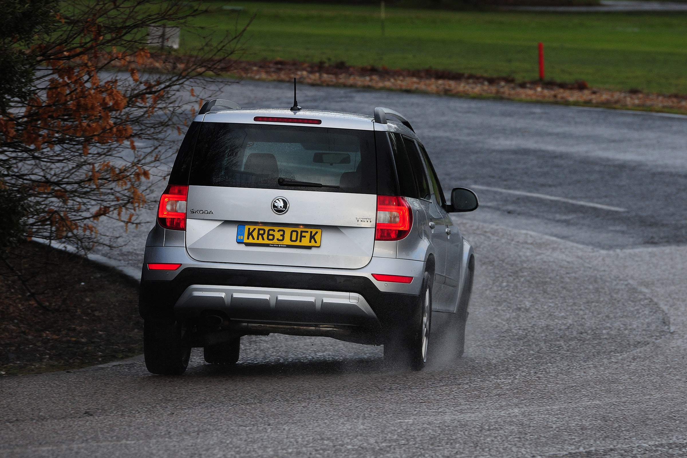 Skoda Yeti rear corner