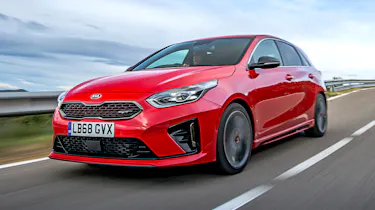 kia ceed gt front tracking