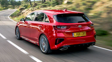 kia ceed gt rear tracking